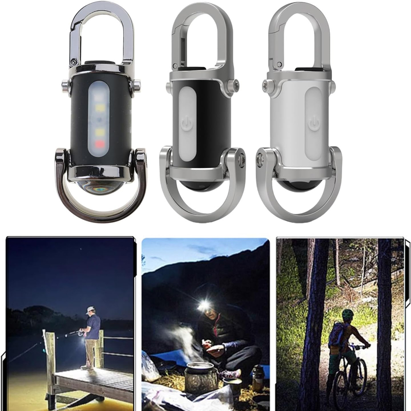 Outdoor Adventure Walks - Lampu Darurat Mini Senter Gantungan Kunci