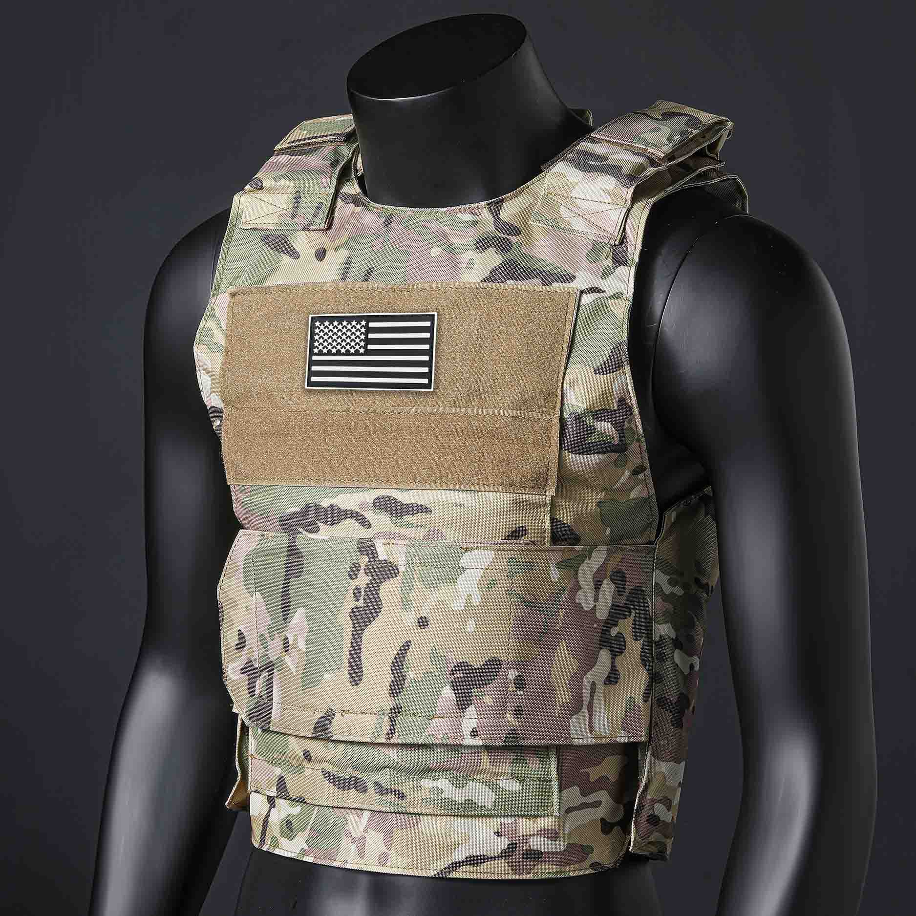 Outdoor Adventure Outfit - (Hadiah Bendera Amerika) Rompi Luar Ruangan