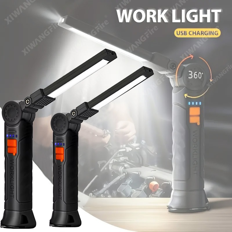 Outdoor Adventure Trips - Lampu Kerja Senter LED Isi Ulang