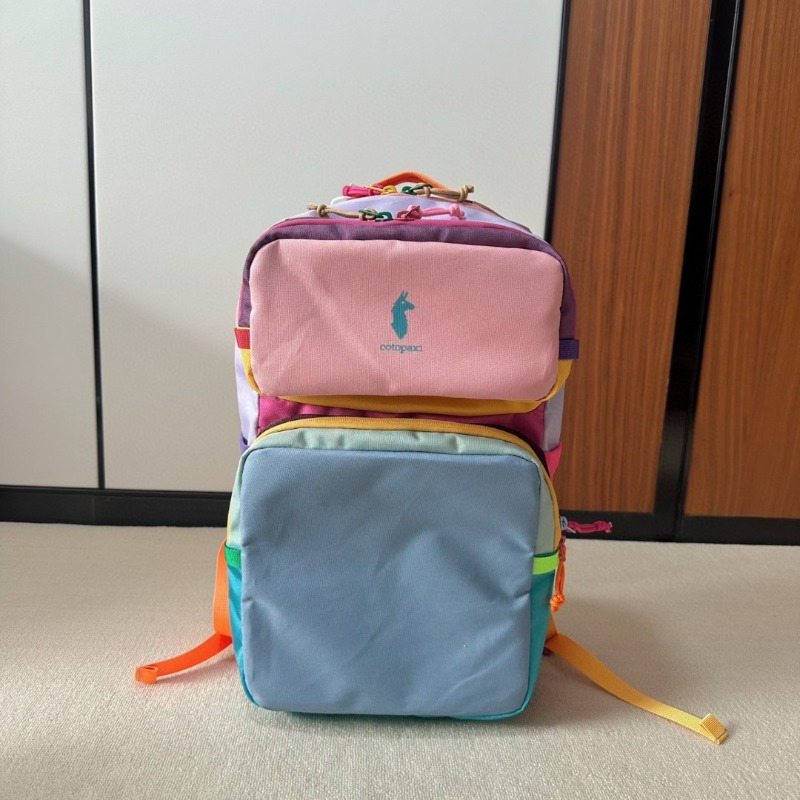 Outdoor Adventure Trips - Ransel Dopamine Color Block Ringan Bahan