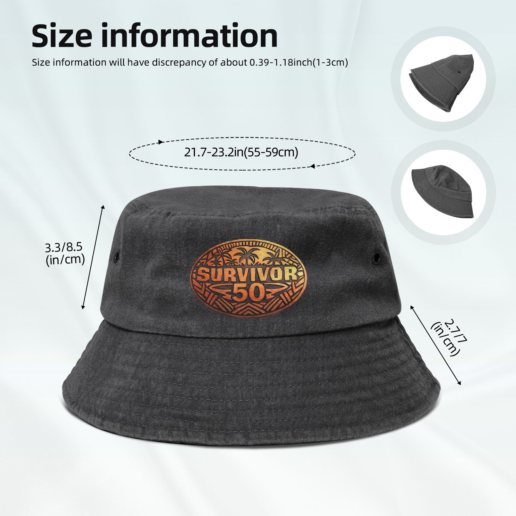 Topi Bucket S-Survivors untuk  - Outdoor Adventure Show ulasan dan harga