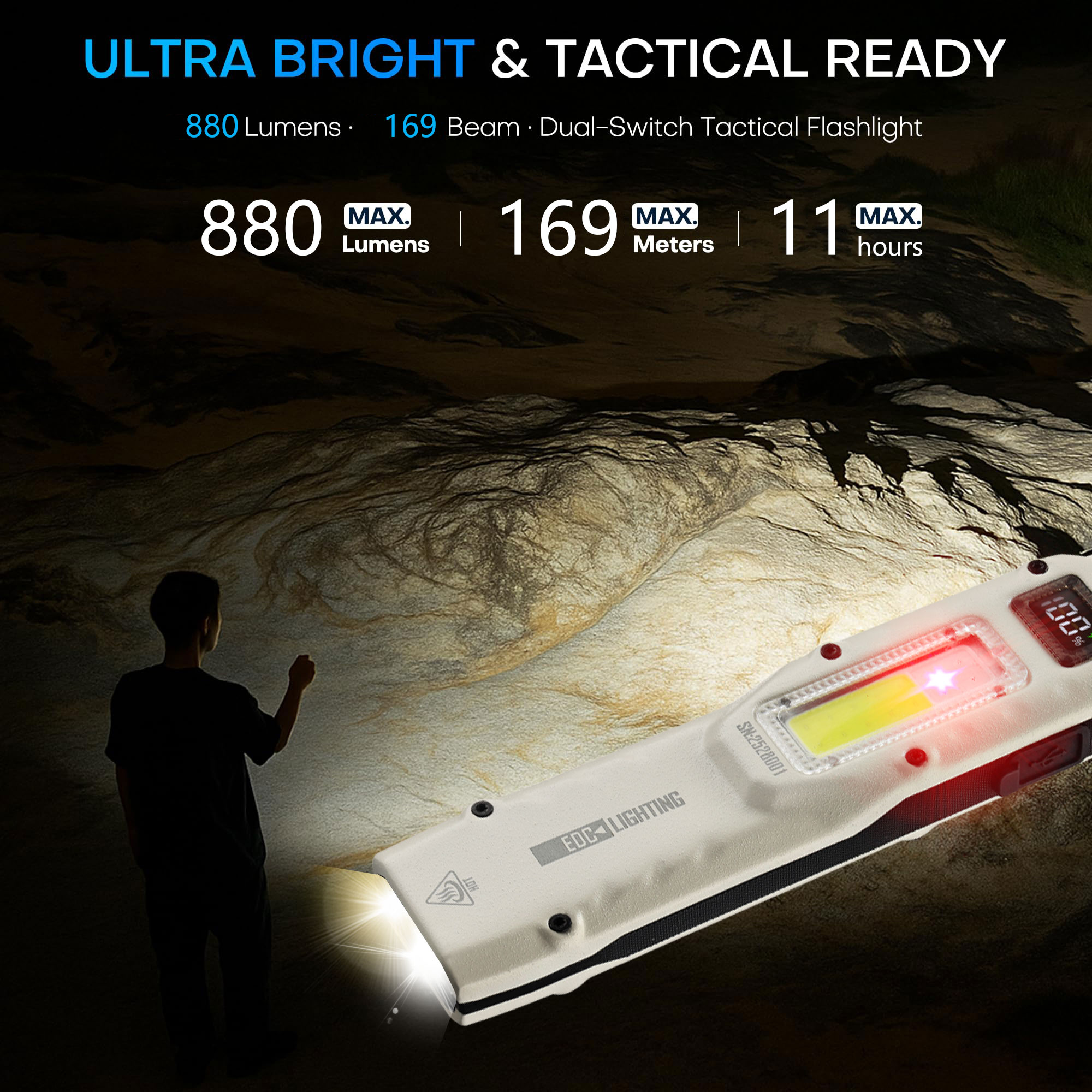 Senter Kerja Taktis Ultratipis - Outdoor Adventure Trips ulasan dan harga