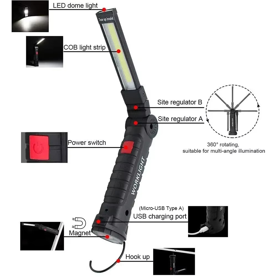 Senter LED Portabel dengan Kai - Outdoor Adventure Trips ulasan dan harga