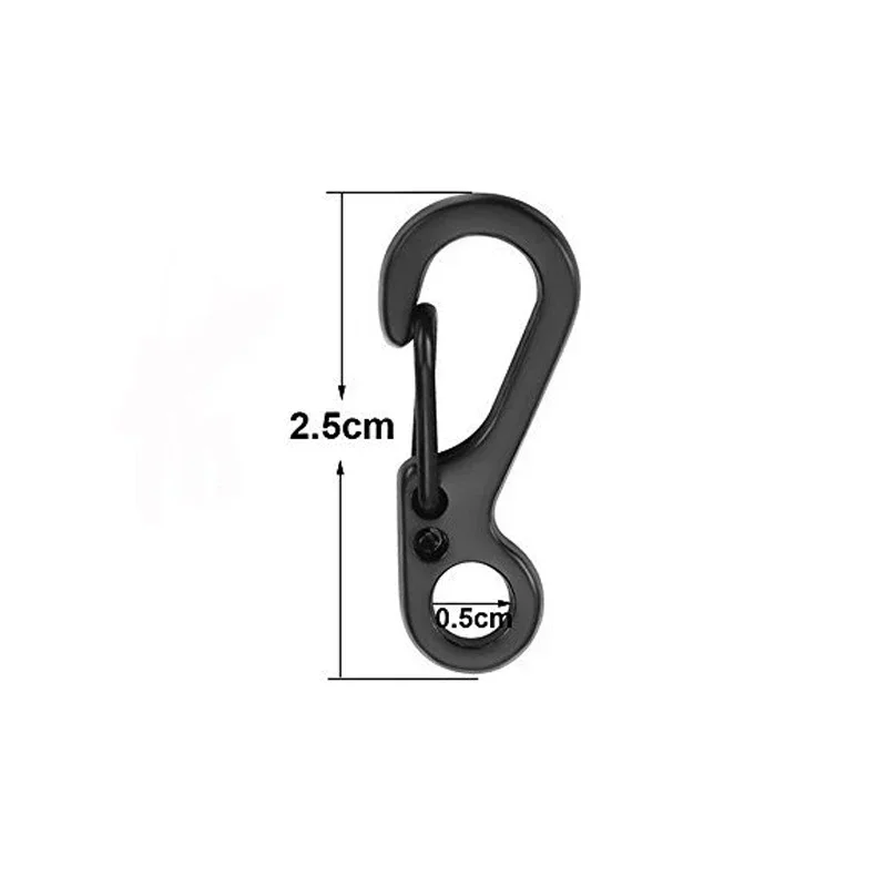 10 Buah/Lot Mini Carabiner Par - Outdoor Adventure Backpack ulasan dan harga