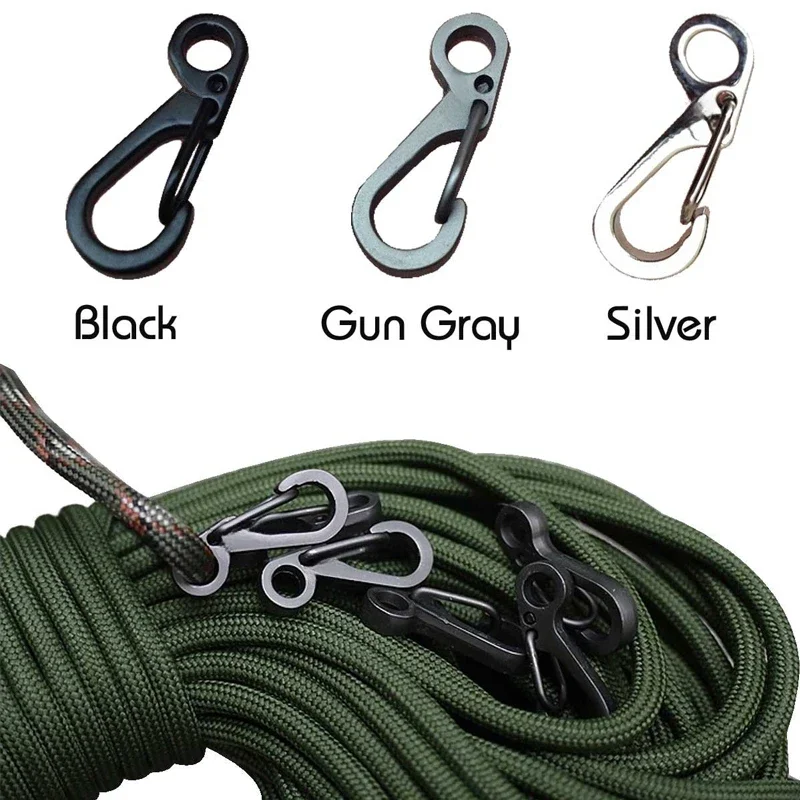 10 Buah/Lot Mini Carabiner Par - Outdoor Adventure Backpack ulasan dan harga