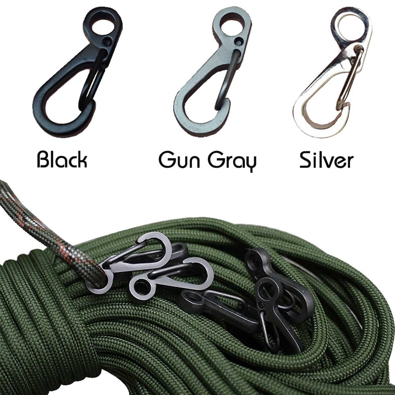 10 Buah/Lot Karabiner Mini Par - Outdoor Adventure Backpack ulasan dan harga