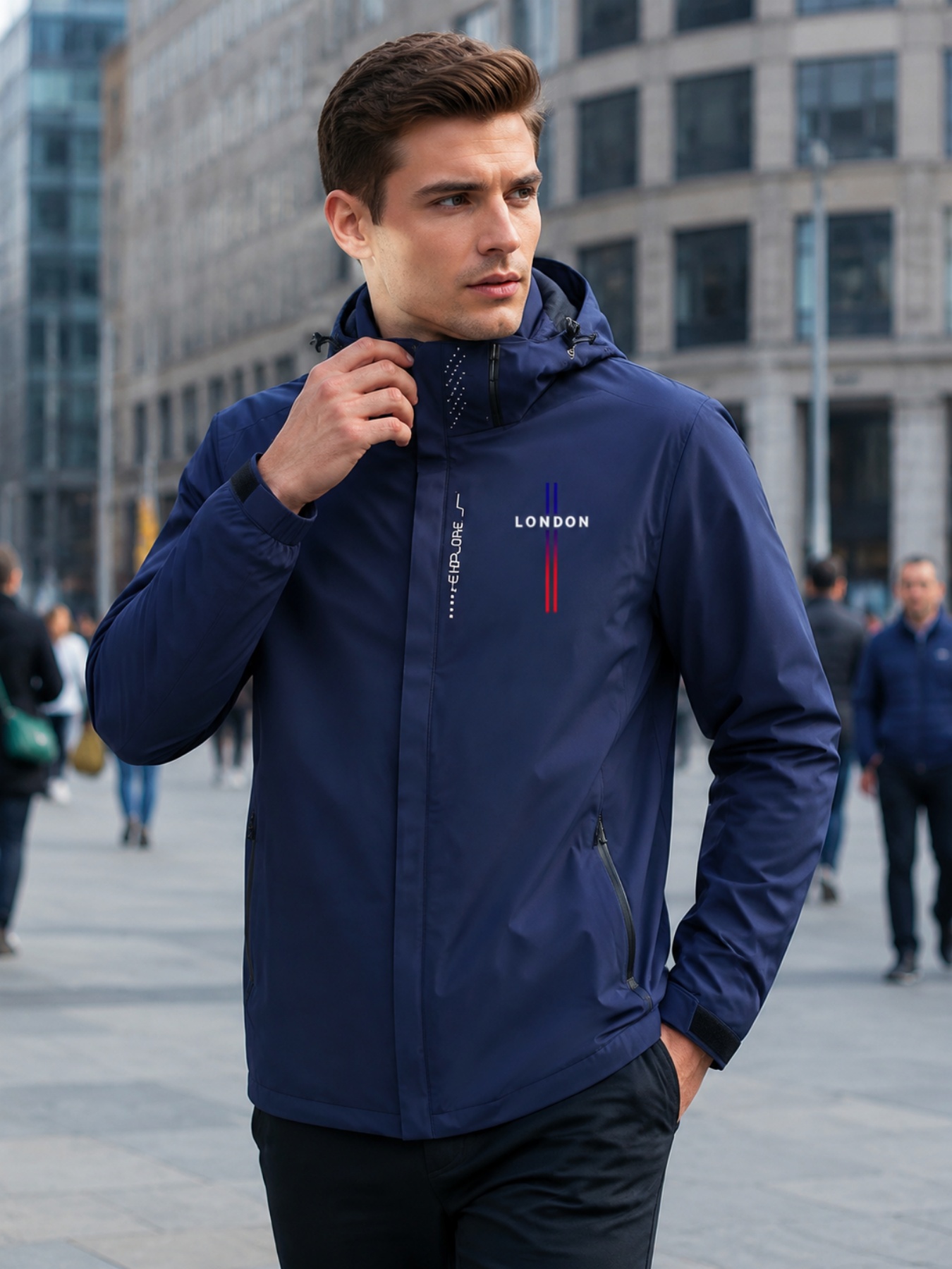Jaket Zipper Outdoor Musim Sem - Outdoor Adventure Outfit ulasan dan harga