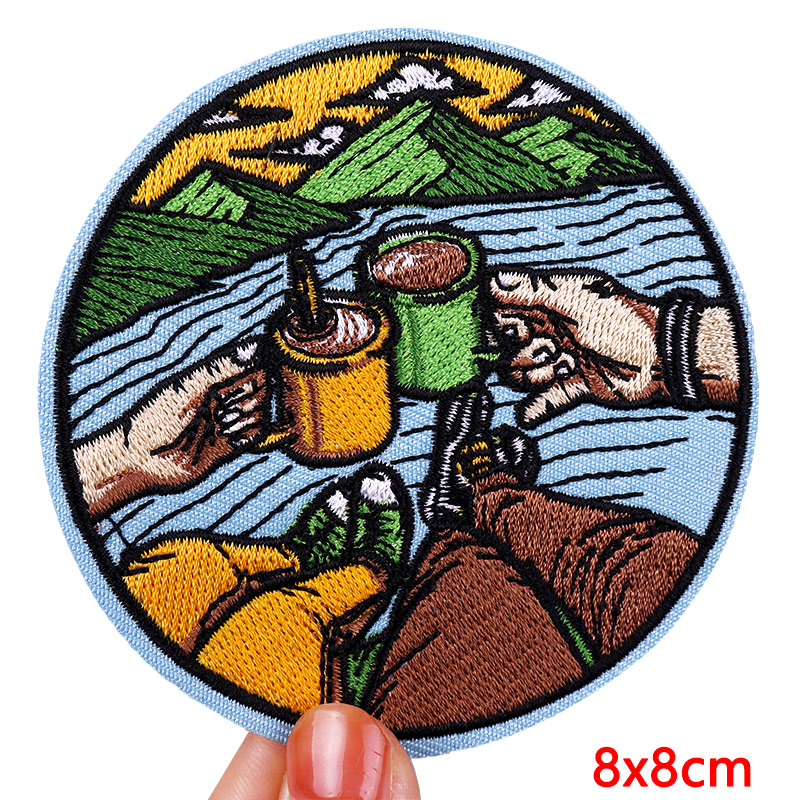 Patch Bordir Petualangan Berke - Outdoor Adventure Show ulasan dan harga