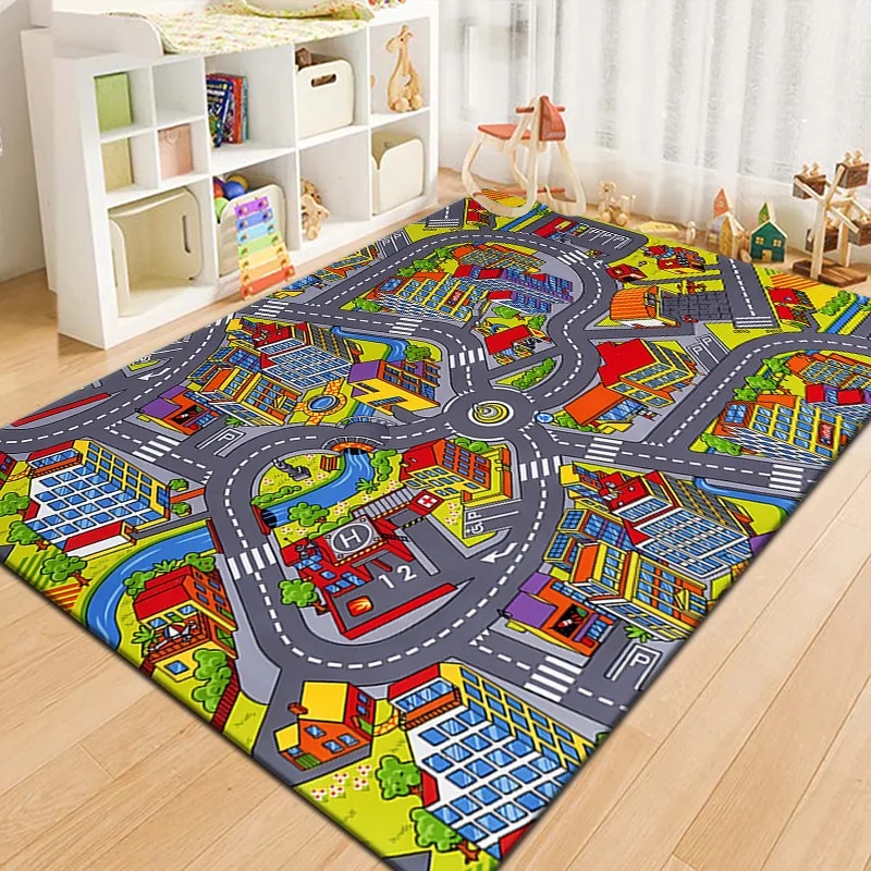 Karpet Peta Kota Anak-Anak War - Outdoor Adventure Toys For Kids ulasan dan harga