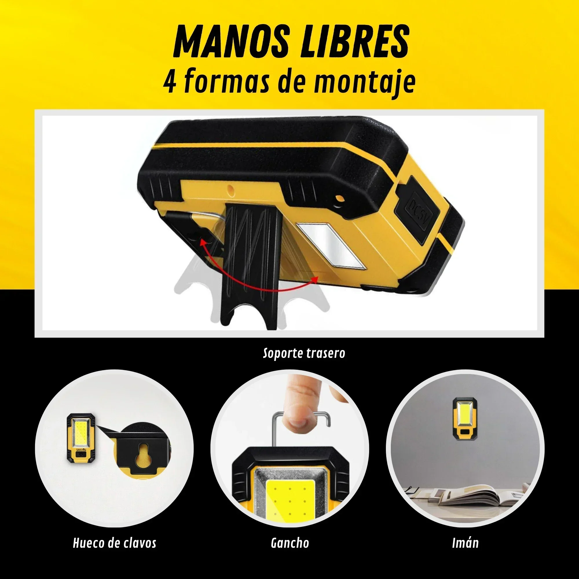 Lampu Kerja Isi Ulang 4000mAh  - Outdoor Adventure Trips ulasan dan harga
