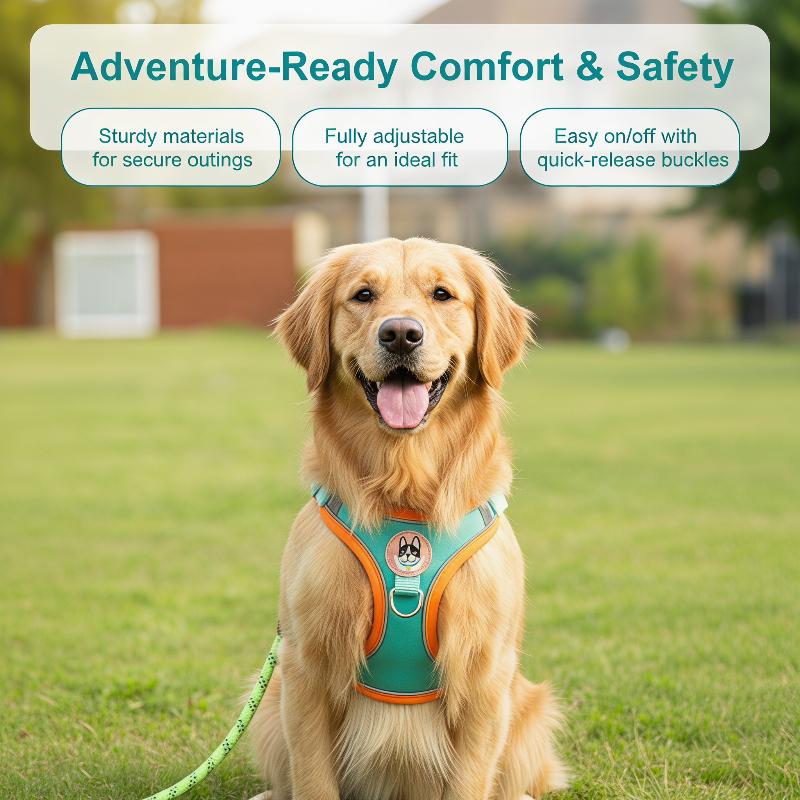 Set Harnesses dan Tali Anjing  - Outdoor Adventure Walks ulasan dan harga