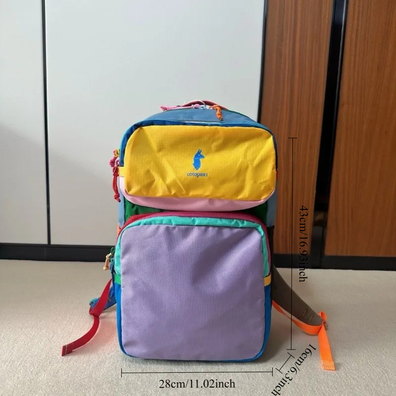Ransel Dopamine Color Block Ri - Outdoor Adventure Trips ulasan dan harga