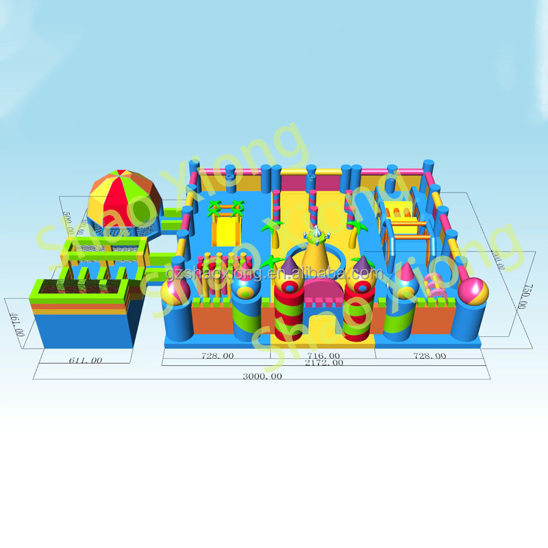 Taman Bermain Trampolin Tiup K - Outdoor Adventure Course ulasan dan harga