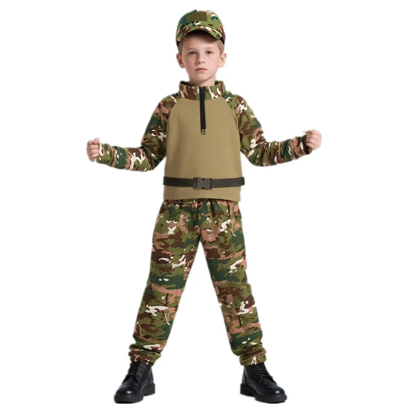 Pakaian Katak Kamuflase Anak-a - Outdoor Adventure Outfit ulasan dan harga