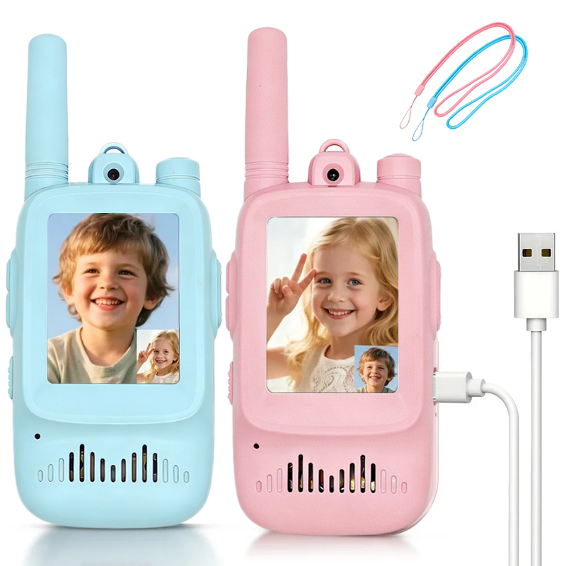 2pcs Walkie Talkie Video Anak  - Outdoor Adventure Toys For Kids ulasan dan harga
