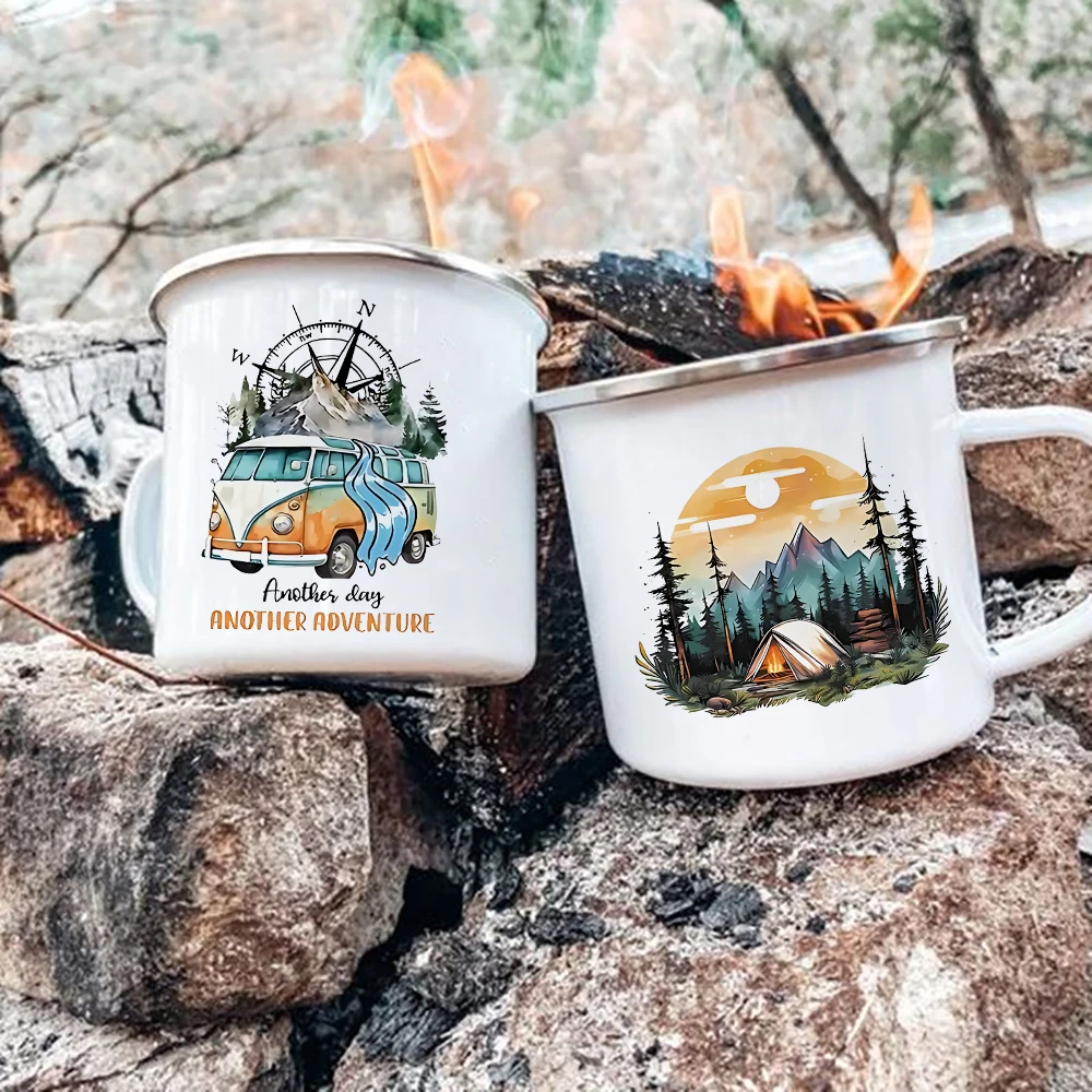 Mug Kemah cetak karavan hari P - Outdoor Adventure Day ulasan dan harga
