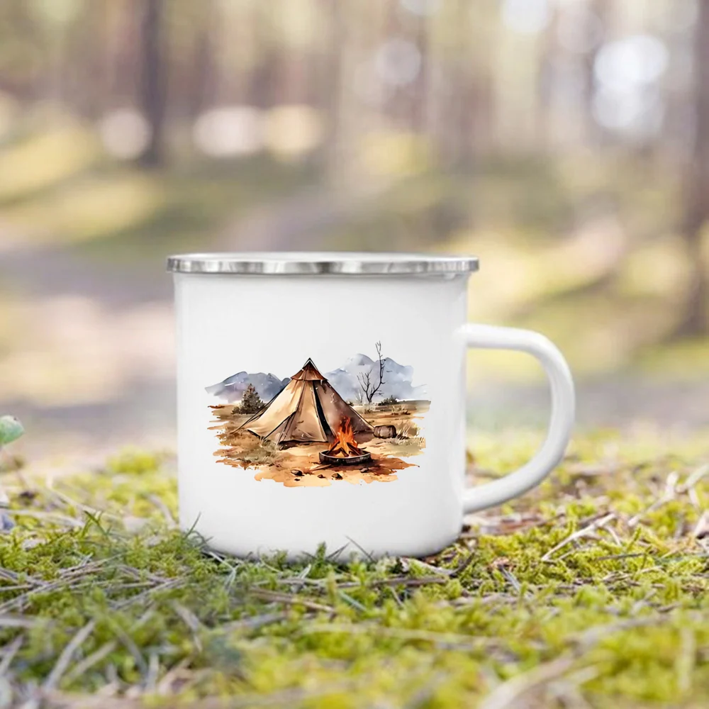 Mug Kemah cetak karavan hari P - Outdoor Adventure Day ulasan dan harga